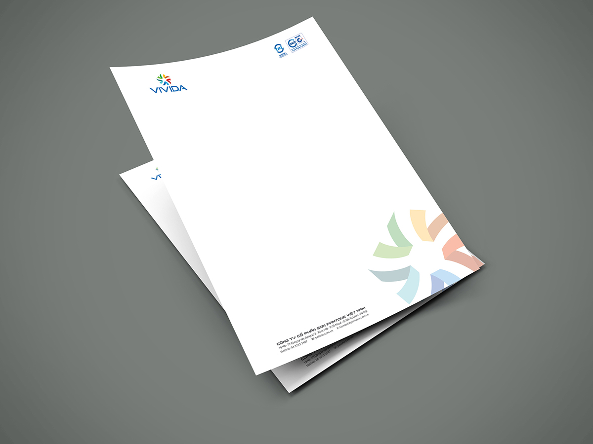 VIVIDA - Sáng tạo tên thương hiệu và thiết kế logo nhận diện thương hiệu sơn VIVIDA